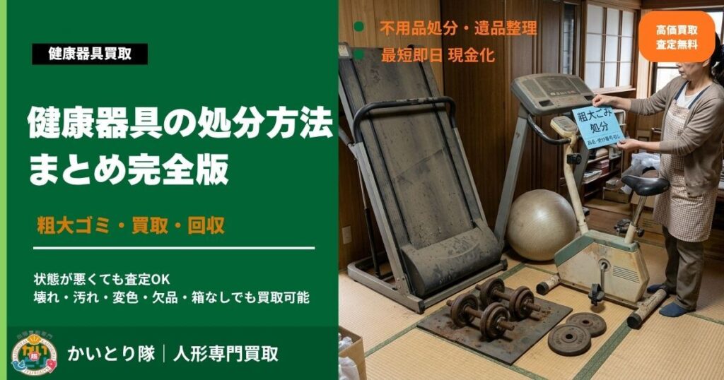 健康器具の処分方法