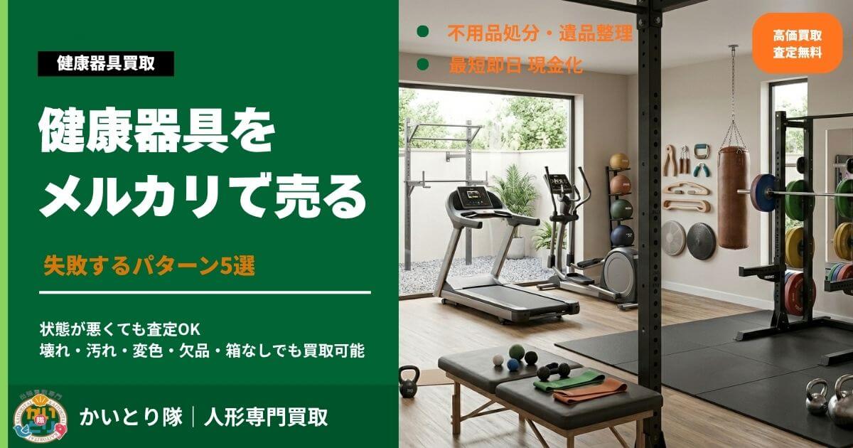 健康器具をメルカリで売る