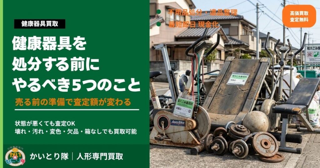 健康器具を処分
