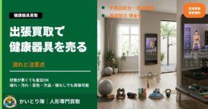 健康器具を売る流れ